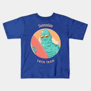 Buffy Sunnydale swim team monster Kids T-Shirt